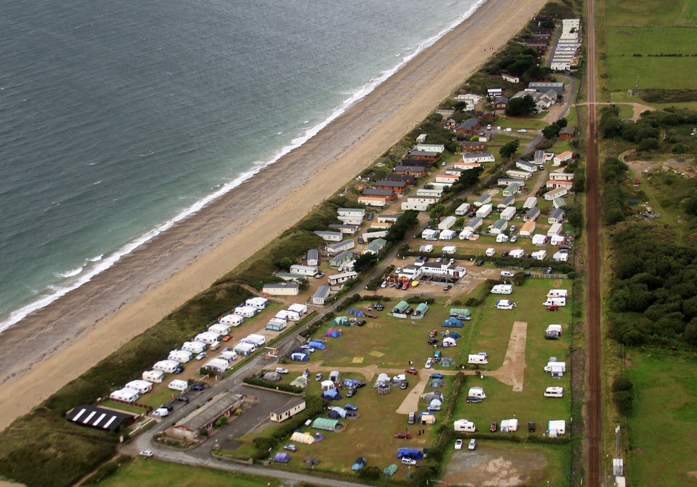 30 Great Caravan Parks on or Very Near to a Beach - UK