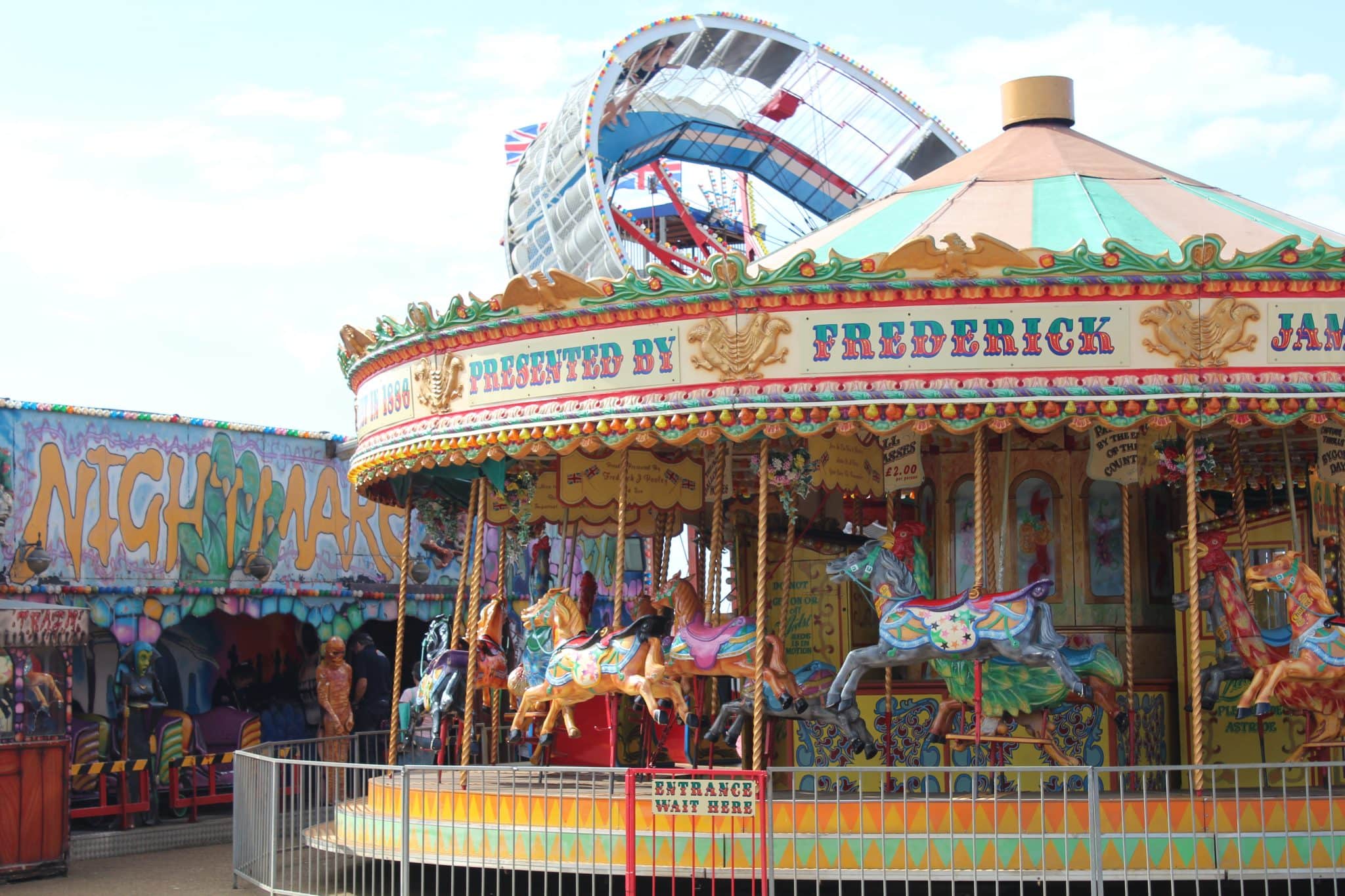 Rainbow park Fairground, Hunstanton