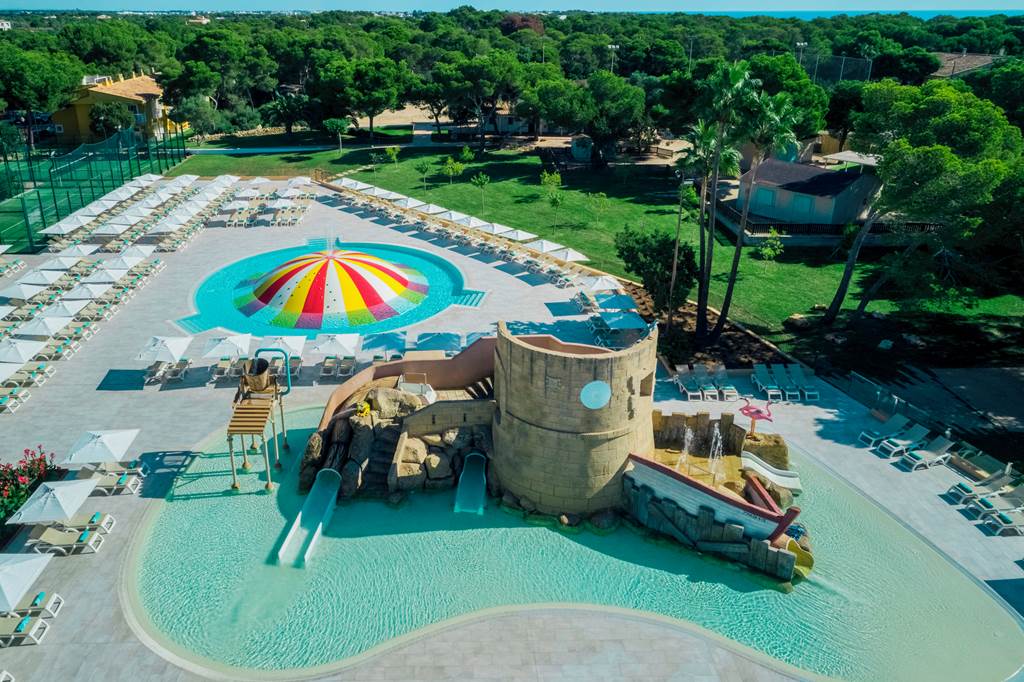 Iberostar Club Cala Barca waterslides