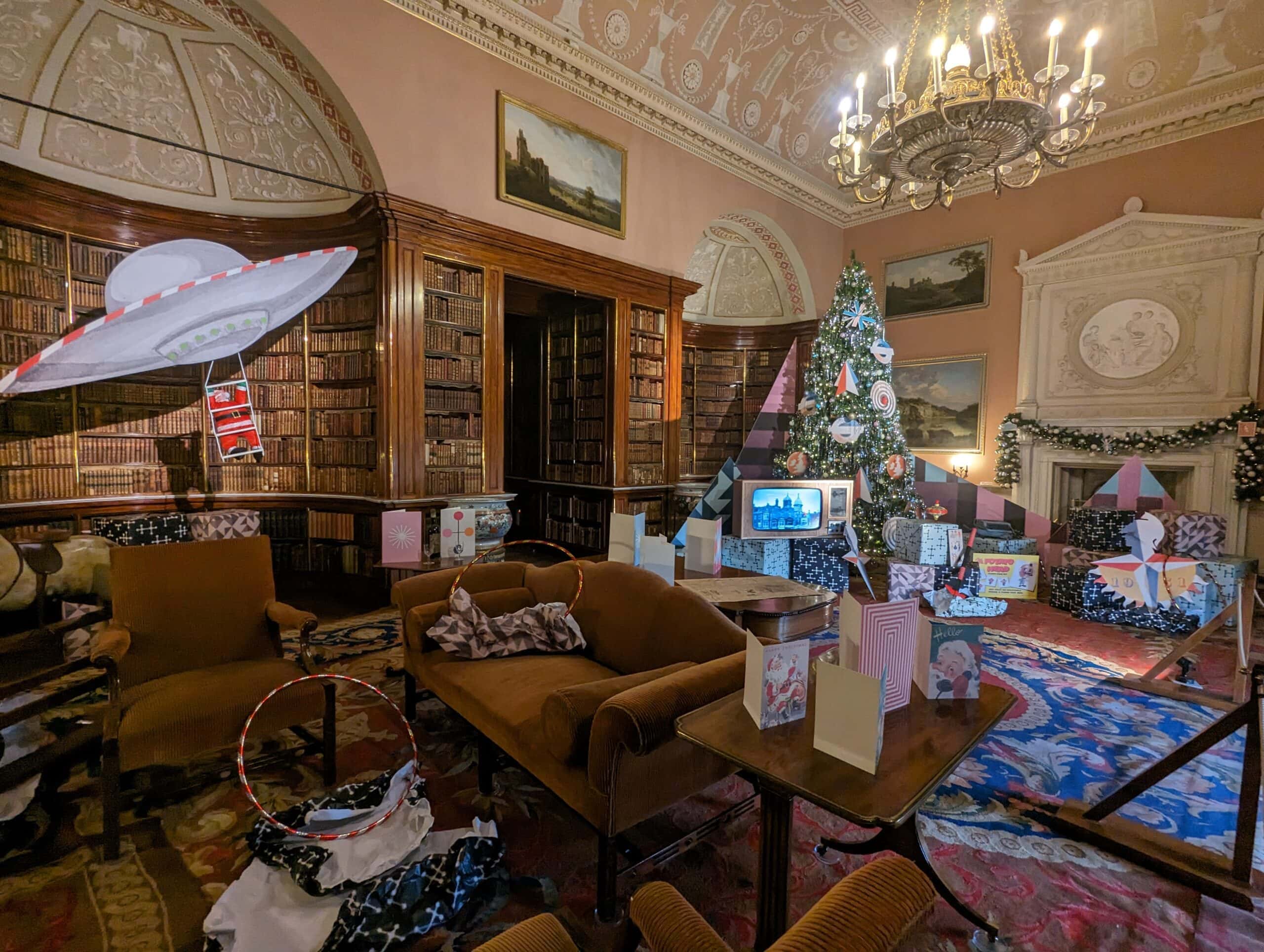 Christmas at Harewood decorations