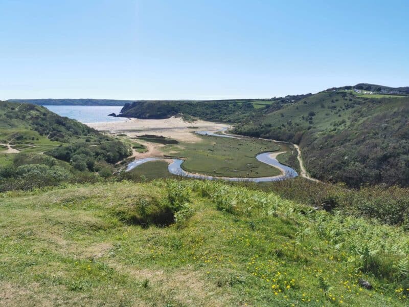 Three Cliffs Bay